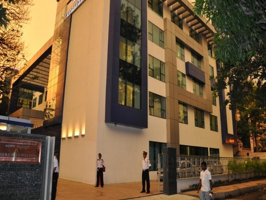 Adarsh Hamilton Hotel Bangalore Buitenkant foto
